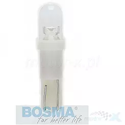 Żarówka W2x4.6d 12V T05 LED biała Bosma 6000K Blister