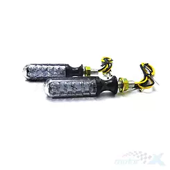 Kierunkowskazy LED, czarne, CH-1013