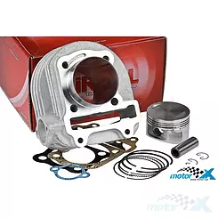 Cylinder kompletny 57.40mm 150cc sworzeń 15mm Airsal Sport 152QMI/157QMJ (GY6 125-150) 4T