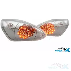 Kierunkowskazy przednie STR8 LED Lexus Style, MBK Nitro / Yamaha Aerox (E)
