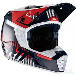 Kask motocyklowy Offroad LEATT MOTO 3.5 V22 AQUA