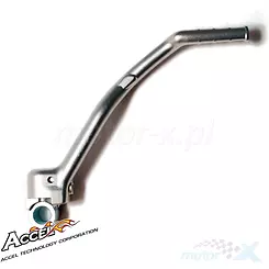Dźwignia rozrusznika nożnego, aluminiowa, srebrna, Accel KST201SL YAMAHA YZF 250 '10-'16, WR 250F '15-'16