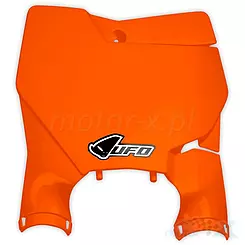 Tablica na numer startowy pomarańczowa fluo UFO Plast KTM SX / SXF 16-