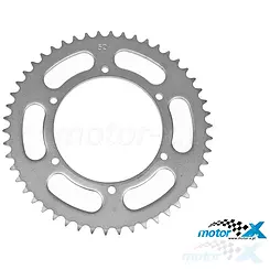 Zębatka tylna Tec 420, srebrna, 45z, Aprilia 06- / Derbi 06- / Motorhispania / Peugeot XR6