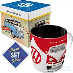 Kubek ceramiczny vw good in shape w pudełku Nostalgic Art 43131