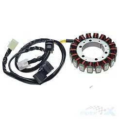 Stator iskrownik, stojan alternatora, WM Motor, Suzuki Intruder 1400 87-04 / Boulevard 1400 05-09