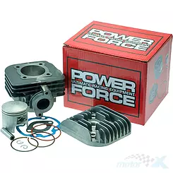 Cylinder kompletny z głowicą 46.00mm 70cc, Power Force, Aprilia Habana / Suzuki Address / Derbi Vamos / Morini 2T AC