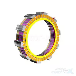 Tarcze sprzęgła 7 sztuk, Zontes 310R / 310T / 310V / 310VX / 310X