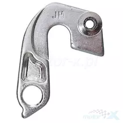 Hak przerzutki rowerowy, aluminiony, 7i-1