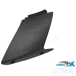 Nakładka owiewki przedniej lewej, czarna, Aprilia SR 50 R 04- / SR 50 R Factory 04-