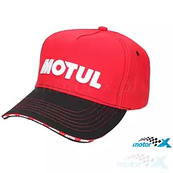 Czapka Motul, czerwona