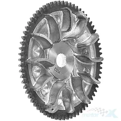 Tarcza zewnętrzna wariatora RMS, Piaggio 125cc 4T Hexagon LX4, Liberty, Sfera / Vespa ET4