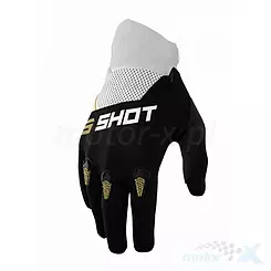 Rękawice offroad Shot Racing Devo Gold