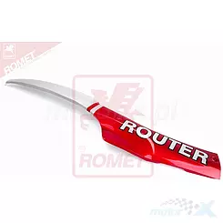 Osłona progowa prawa czerwona Router Bassa (2012)