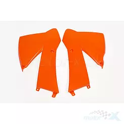 Osłony chłodnicy pomarańczowe UFO Plast  KTM SX 85 04-05