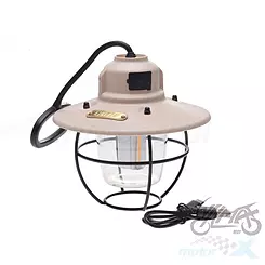 Lampa campingowa WM Motor Retro Style, kremowa, bateria 2000mAh - 3-60h, 3 kolory, płynna regulacja, USB-C, IPX4, 240g