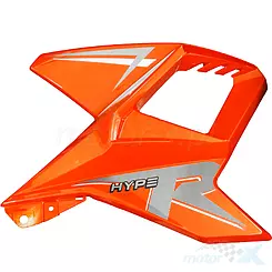Osłona zbiornika paliwa prawa, pomarańczowa, Barton Hyper 125 