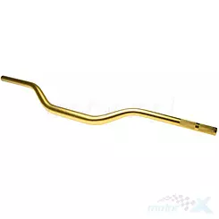 Kierownica alumioniowa 28,5mm Fat Bar, titanium, Cross / Enduro