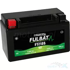 Akumulator żelowy bezobsługowy Fulbat (FTZ10S) 12V 8.6Ah 150x88x93mm 190CCA