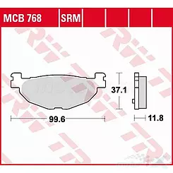 Klocki hamulcowe Sinter KH408 TRW Lucas MCB768SRM