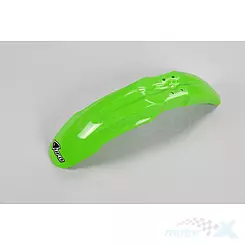 Błotnik przedni zielony UFO Plast Kawasaki KX 80 / 85 98-13