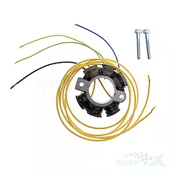 Stator iskrownik, stojan alternatora, alternator, ze światłami, Electrex L47 Suzuki RM125, RM250 