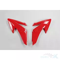 Osłony chłodnicy czerwony UFO Plast Honda CRF 230 08-14