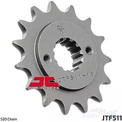 Zębatka przednia 520 16 zębów JT Sprockets JTF511