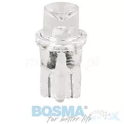 Żarówka W2.1x9.5d 12V BOSMA LED T10 zielona WIDE VIEWING BLISTER