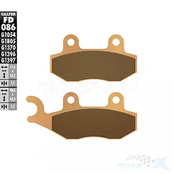Klocki hamulcowe Galfer Sintered Off-Road FD086G1397