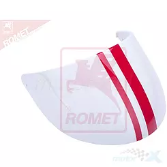 Osłona tylna siedzenia biała Romet SCMB 250