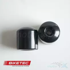Końcówki kierownicy czarne, Biketec BT0036 (2404030000)