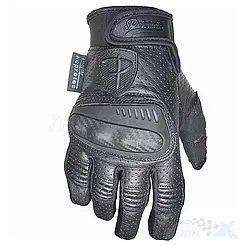Rękawice motocyklowe sportowe, czarne, Polednik Carbon Evo