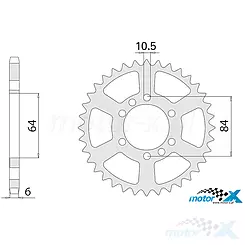 Zębatka tylna Supersprox Stealth 520, złota, 40z, Kawasaki KFX, KSF 400 / Suzuki LT 160-250, LTZ 400