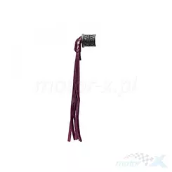 Electra frędzle skórzane fioletowe 498605