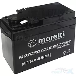 Akumulator żelowy Moretti Parts MTR4A-BS 12V 2.3Ah 