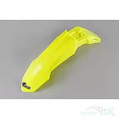 Błotnik przedni żółty fluo UFO Plast Suzuki RMZ 250 / RMZ 450 08-18