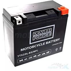 Akumulator żelowy Power Force YTX20L-BS 12V 20Ah 175x87x155mm 180CCA