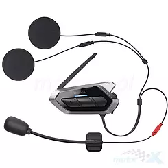 Interkom motocyklowy Sena 50R, 2 sztuki, Quantum Mesh 2.0, Bluetooth 5.0 do 2km, radio FM, Harman Kardon