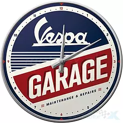 Zegar ścienny Vespa Garage Nostalgic Art 51090