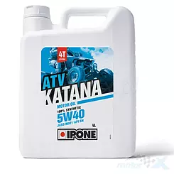 Olej silnikowy IPONE Katana ATV syntetyczny MA2 4T 5W40 4L 