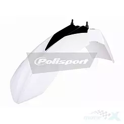 Błotnik przedni, biały, Polisport