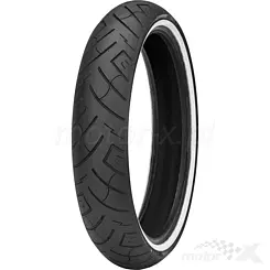 Opona motocyklowa szosowa Shinko 180/65B16 777 81H TL REINF WW BIAŁY BOK tył