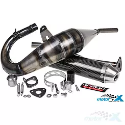 Wydech Giannelli Enduro Carbon, Derbi Senda 2000, DRD / Gilera RCR, SMT (E)