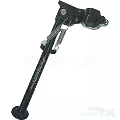 Podstawa boczna, czarna, lewa strona, uniwersalna, 290mm, mocowana do ramy d.26-32mm, Buzzetti 4601