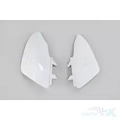 Osłony tylne górne komplet biały UFO Plast Honda CRF 50 04-