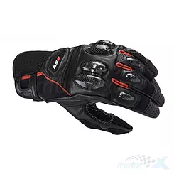 Rękawice turystyczne LS2 Spark 2 Man Black Red