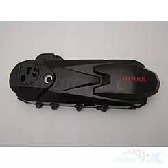 Pokrywa paska napędowego  430mm lewa czarna Junak 304