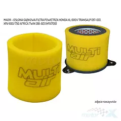 Wkład filtr powietrza gąbka, dodatkowa osłona, Multi Air MA0111