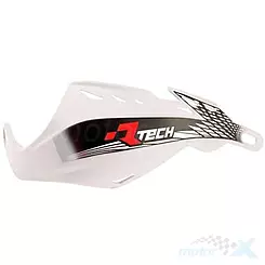 Osłony dłoni uniwersalne, handbary, czarne, mocowanie na kierownice 22.2mm / 28.6mm, Racetech GLADIATOR EASY KITPMGLBN08